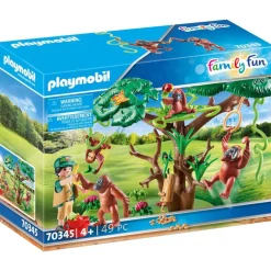 Playmobil - Orangutans With Tree (70345)