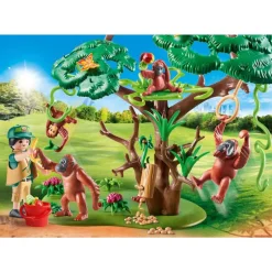 Playmobil - Orangutans With Tree (70345)