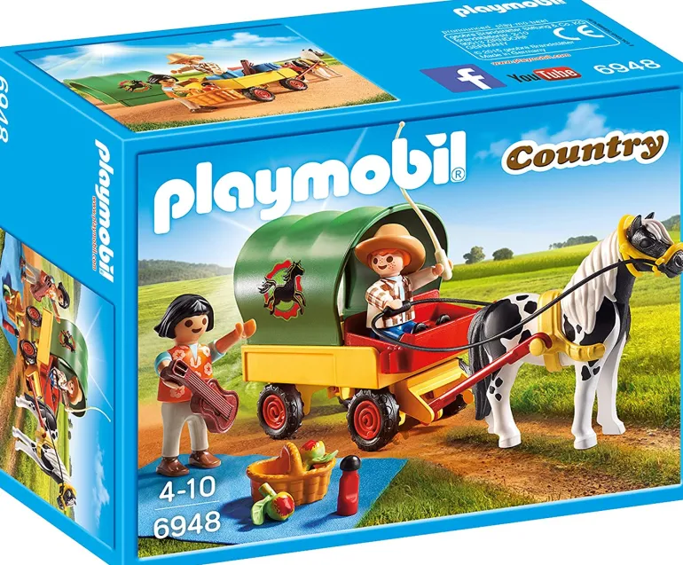 Playmobil - Picnic with Pony Wagon (6948)