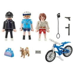 Playmobil - Police Bicycle With Thief (70573)