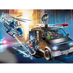 Playmobil - Police Helicopter Pursuit (70575)