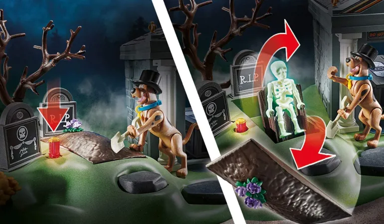 Playmobil - Scooby Doo in the Cemetery (70362)
