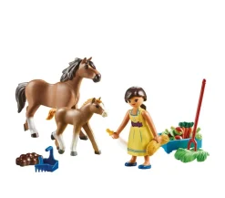 Playmobil - Spirit - Pru with Horse and Foal (70122)