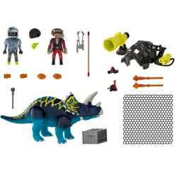 Playmobil - Triceratops Battle for the Legendary Stones (70627)