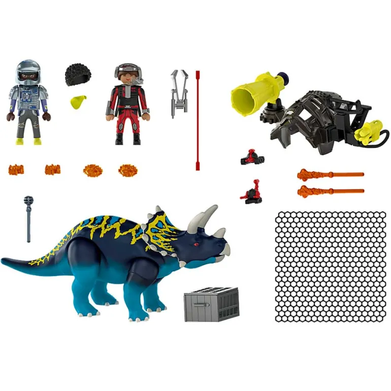 Playmobil - Triceratops Battle for the Legendary Stones (70627)