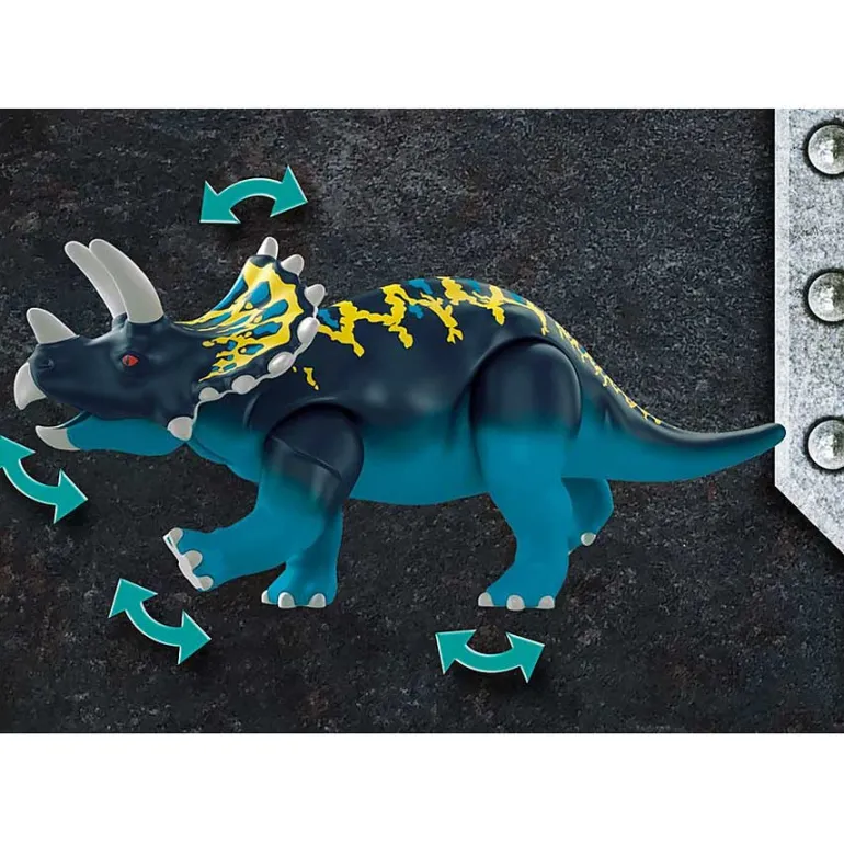 Playmobil - Triceratops Battle for the Legendary Stones (70627)