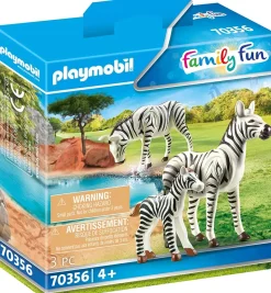 Playmobil - Zebras With Foal (70356)
