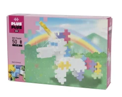 Plus Plus Puzzles - BIG - Pastel - Unicorn - 50 Pcs