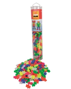 Plus Plus Puzzles - Neon - Mix Tube - 240 Pcs