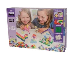 Plus Plus Puzzles - Pastel - Learn to Build - 600 Pcs