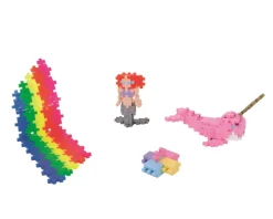 Plus Plus Puzzles - Pastel - Learn to Build Super Set - 1200 Pcs