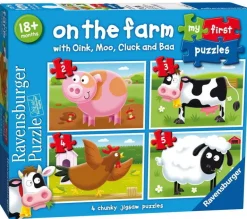 Ravensburger - 2 3 4 5Pc On the Farm My First Puzzle