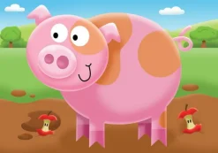 Ravensburger - 2 3 4 5Pc On the Farm My First Puzzle