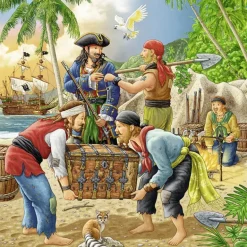 Ravensburger - 3 x 49Pc Adventure On The High Seas Puzzle
