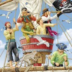 Ravensburger - 3 x 49Pc Adventure On The High Seas Puzzle