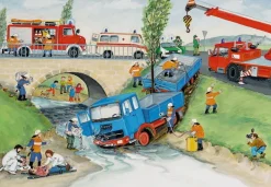 Ravensburger - 2 x 24Pc Busy Fire Brigade Puzzle
