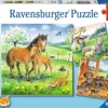 Ravensburger - 3 x 49Pc Cuddle Time Puzzle