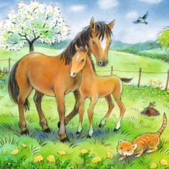 Ravensburger - 3 x 49Pc Cuddle Time Puzzle