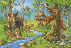 Ravensburger - 2 x 24Pc Cute Forest Animals Puzzles