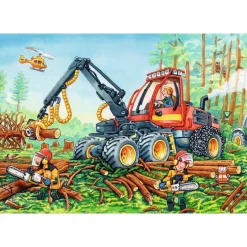Ravensburger - 2 x 24Pc Diggers at Work Puzzle