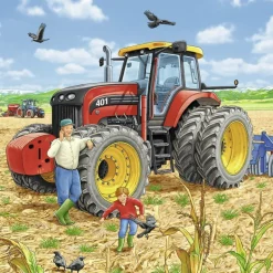 Ravensburger - 3 x 49Pc Giant Vehicles Puzzle