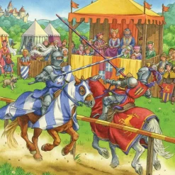 Ravensburger - 3 x 49Pc Life Of The Knight Puzzle