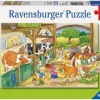 Ravensburger - 2 x 24Pc Merry Country Life Puzzle
