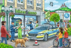 Ravensburger - 2 x 24Pc Police at Work Puzzle