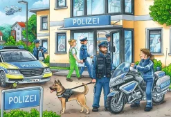 Ravensburger - 2 x 24Pc Police at Work Puzzle