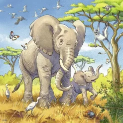 Ravensburger - 3 x 49Pc Wild Animals Puzzles