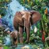 Ravensburger - 150Pc Elephants at the Oasis Puzzle