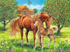 Ravensburger - 100Pc Horses in the Field Puzzle