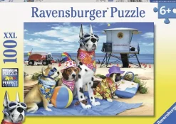 Ravensburger - 100Pc No Dogs on the Beach Puzzle