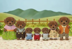 Sylvanian Families - Chocolate Labrador Family