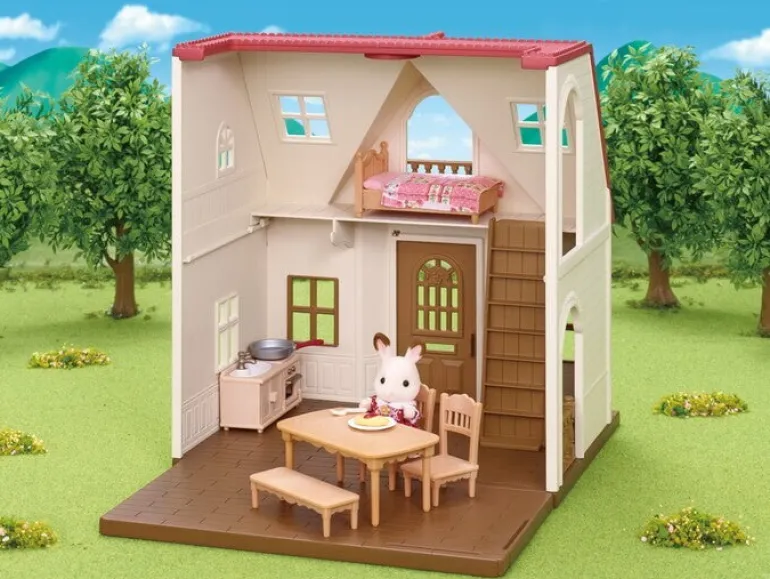 Sylvanian Families - Red Roof Cosy Cottage Starter Home