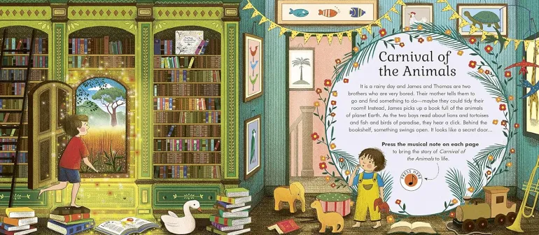 The Story Orchestra - Carnival of Animals Hardback