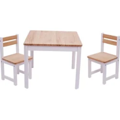 Tikk Tokk - BOSS Envy Square Table & Chair Set - White