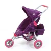 Valco - Mini Marathon Dolls Pram with Toddler Seat - Purple