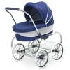 Valco - Mini Princess Dolls Pram - Navy