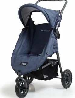 Valco - Mini Runabout Dolls Pram - Denim