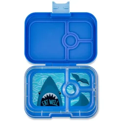 Yumbox - Bento Panino 4 Compartment True Blue Shark