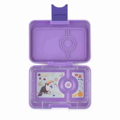 Yumbox - Bento Snack Box 3 Compartment Dreamy Purple