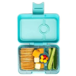 Yumbox - Bento Snack Box 3 Compartment Misty Aqua